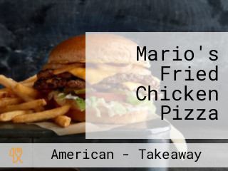 Mario's Fried Chicken Pizza