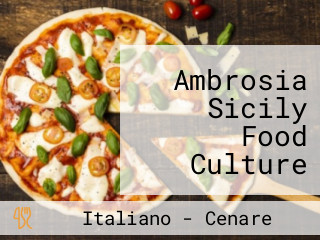 Ambrosia Sicily Food Culture C/o- Doric Boutique