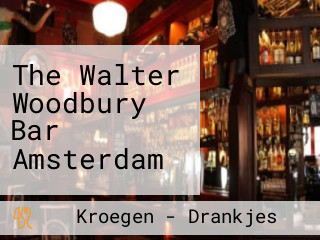 The Walter Woodbury Bar Amsterdam