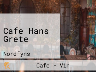 Cafe Hans Grete