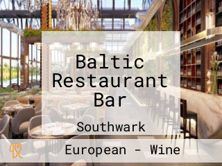 Baltic Restaurant Bar