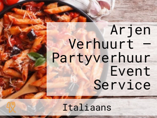 Arjen Verhuurt — Partyverhuur Event Service