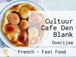 Cultuur Cafe Den Blank