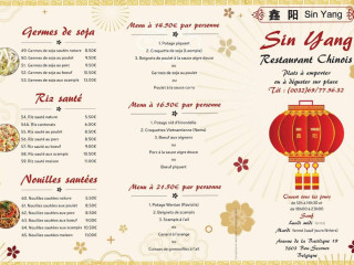 Chinois-traiteur Sin-yang