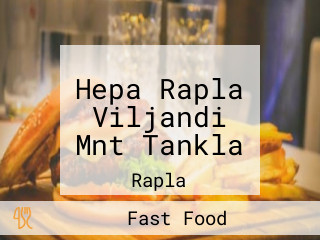 Hepa Rapla Viljandi Mnt Tankla