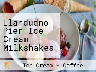 Llandudno Pier Ice Cream Milkshakes