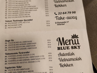 Blue Sky Vietnamesisk Mad