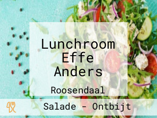 Lunchroom Effe Anders