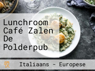 Lunchroom Café Zalen De Polderpub