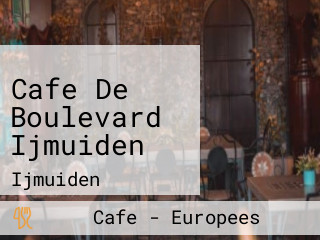 Cafe De Boulevard Ijmuiden