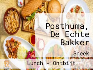 Posthuma, De Echte Bakker