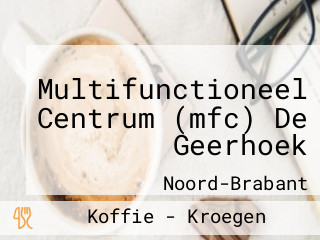 Multifunctioneel Centrum (mfc) De Geerhoek