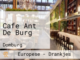 Cafe Ant De Burg