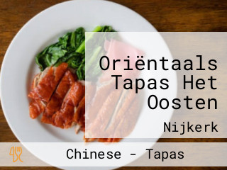 Oriëntaals Tapas Het Oosten