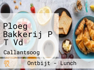 Ploeg Bakkerij P T Vd