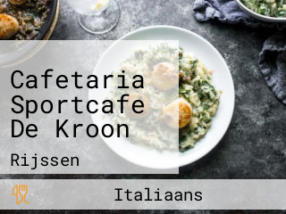 Cafetaria Sportcafe De Kroon
