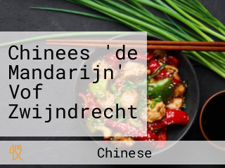 Chinees 'de Mandarijn' Vof Zwijndrecht