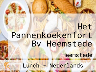 Het Pannenkoekenfort Bv Heemstede