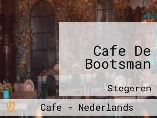 Cafe De Bootsman