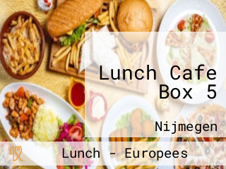 Lunch Cafe Box 5