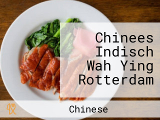 Chinees Indisch Wah Ying Rotterdam