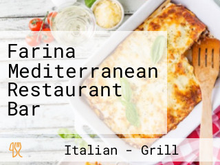 Farina Mediterranean Restaurant Bar