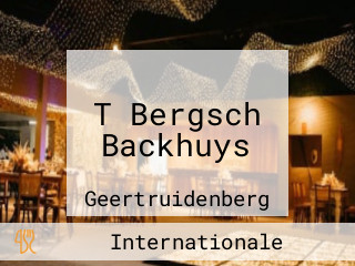 T Bergsch Backhuys