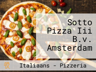 Sotto Pizza Iii B.v. Amsterdam