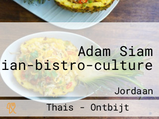 Adam Siam Asian-bistro-culture