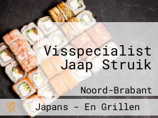 Visspecialist Jaap Struik