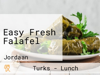 Easy Fresh Falafel