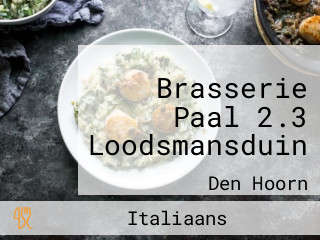 Brasserie Paal 2.3 Loodsmansduin