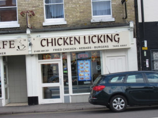 Chicken Licking