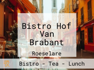 Bistro Hof Van Brabant