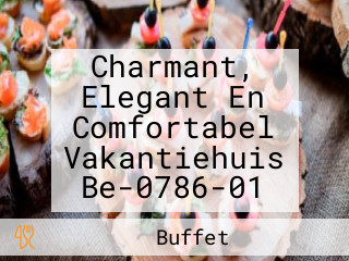 Charmant, Elegant En Comfortabel Vakantiehuis Be-0786-01