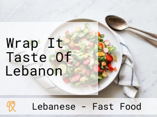 Wrap It Taste Of Lebanon