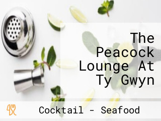 The Peacock Lounge At Ty Gwyn