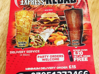Stansted Express Kebab