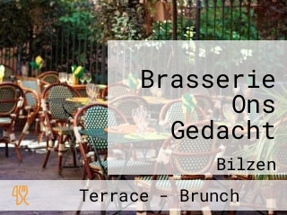 Brasserie Ons Gedacht