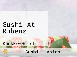 Sushi At Rubens
