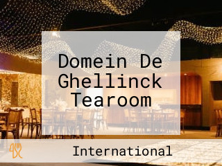 Domein De Ghellinck Tearoom