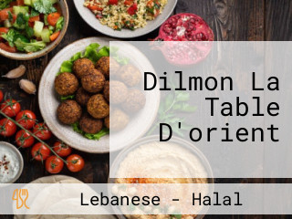 Dilmon La Table D'orient