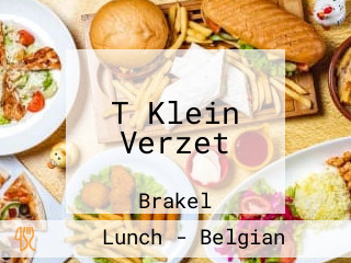 T Klein Verzet