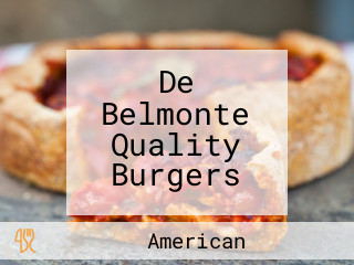 De Belmonte Quality Burgers