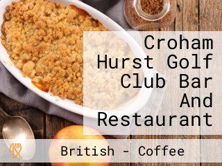 Croham Hurst Golf Club Bar And Restaurant