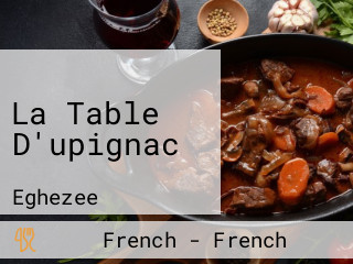 La Table D'upignac