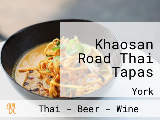 Khaosan Road Thai Tapas