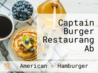 Captain Burger Restaurang Ab