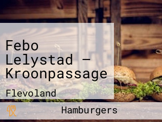 Febo Lelystad — Kroonpassage