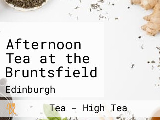 Afternoon Tea at the Bruntsfield
